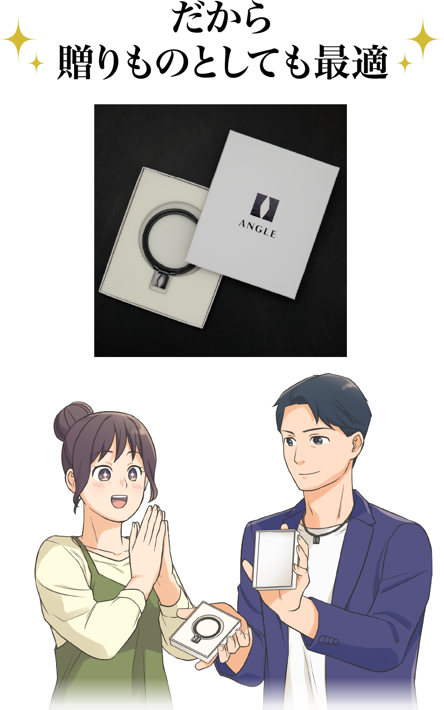 だから贈りものとして最適